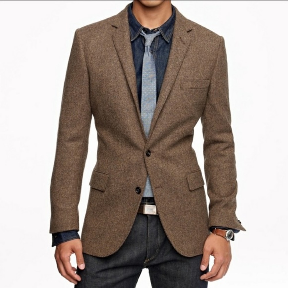 J. CREW Ludlow Sportcoat Yorkhire Wool Blazer